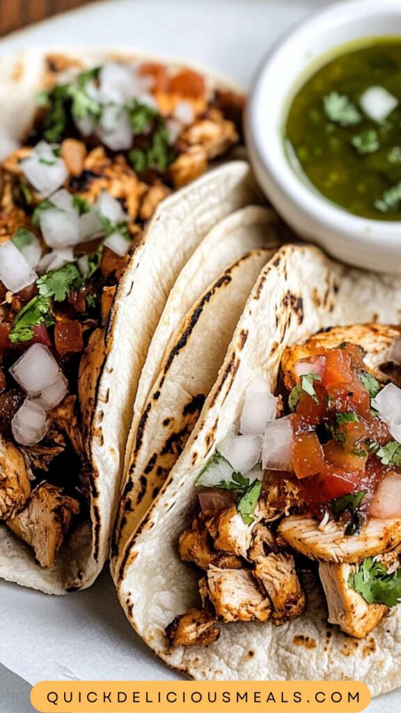 Authentic Mexican Chicken Taco Copycat Recipe