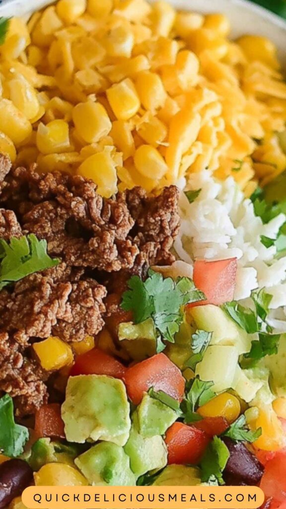 Beef Taco Bowl Copycat Recipe