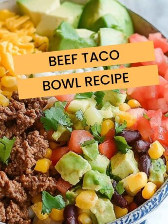 Beef Taco Bowl Recipe