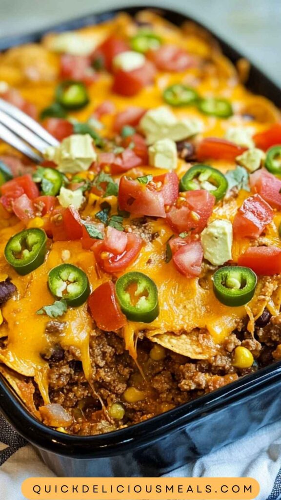 Beef Taco Casserole Copycat Recipe