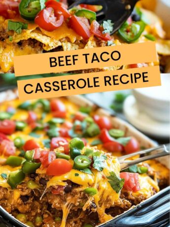 Beef Taco Casserole Recipe