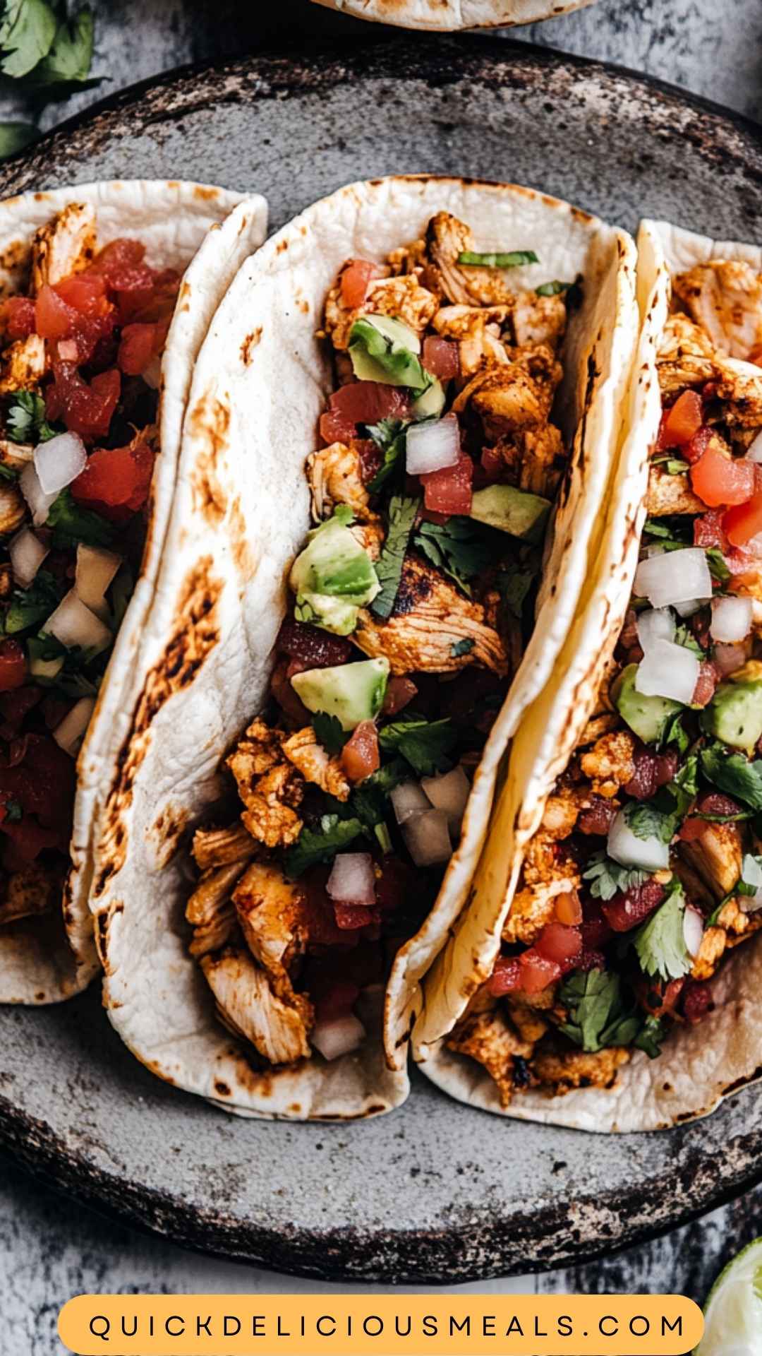 Authentic Mexican Chicken Taco Recipe Quick Delicious Meals