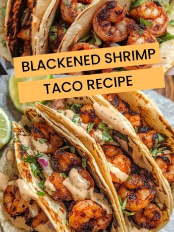 Blackened Shrimp Taco Recipe