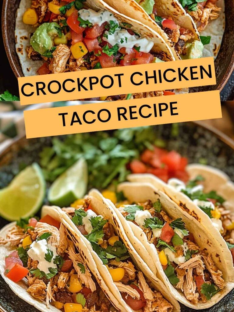 Crockpot Chicken Taco Recipe