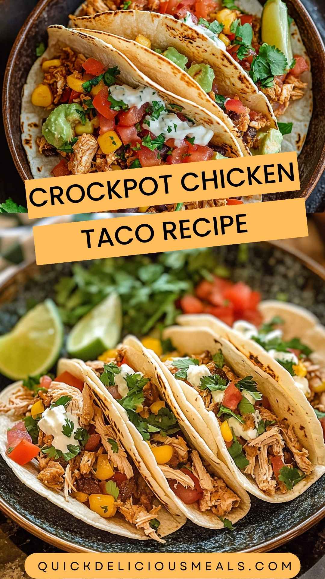 Crockpot Chicken Taco Recipe