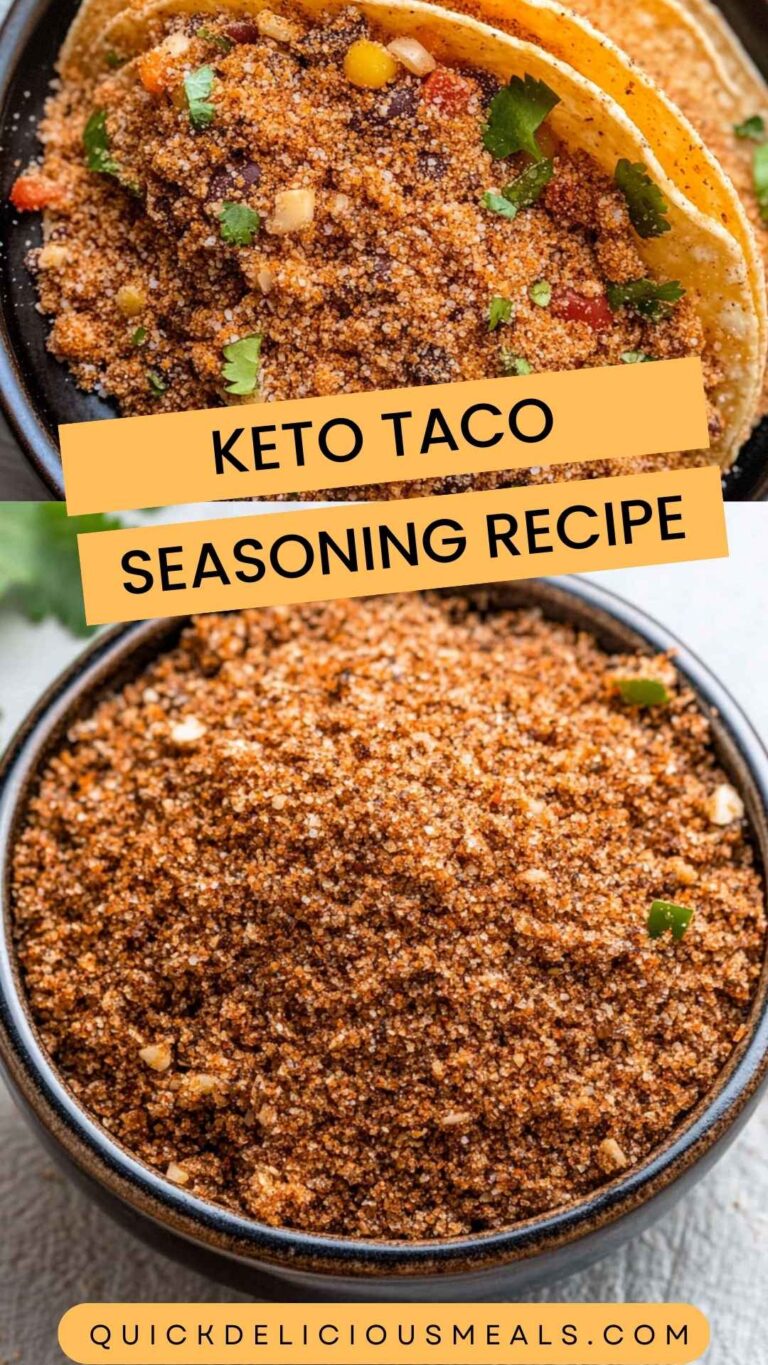 Keto Taco Seasoning Recipe – Quick Delicious Meals