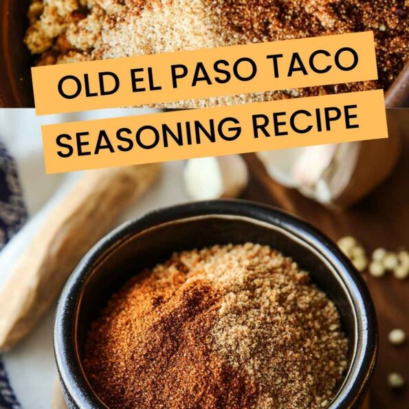 Old EL Paso Taco Seasoning Recipe