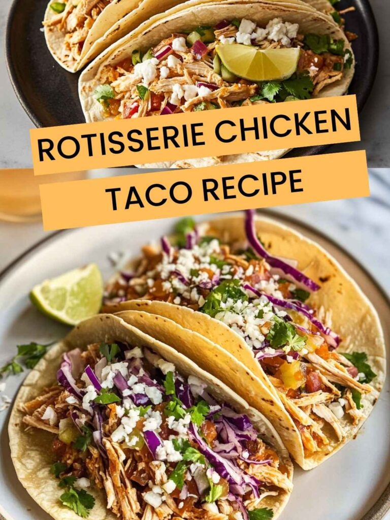 Rotisserie Chicken Taco Recipe