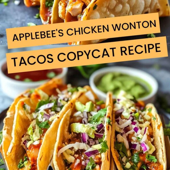 Applebee's Chicken Wonton Tacos Copycat Recipe