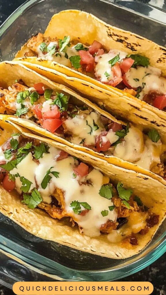 Baked Chicken Tacos Copycat Recipe