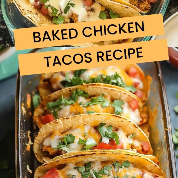 Baked Chicken Tacos Recipe