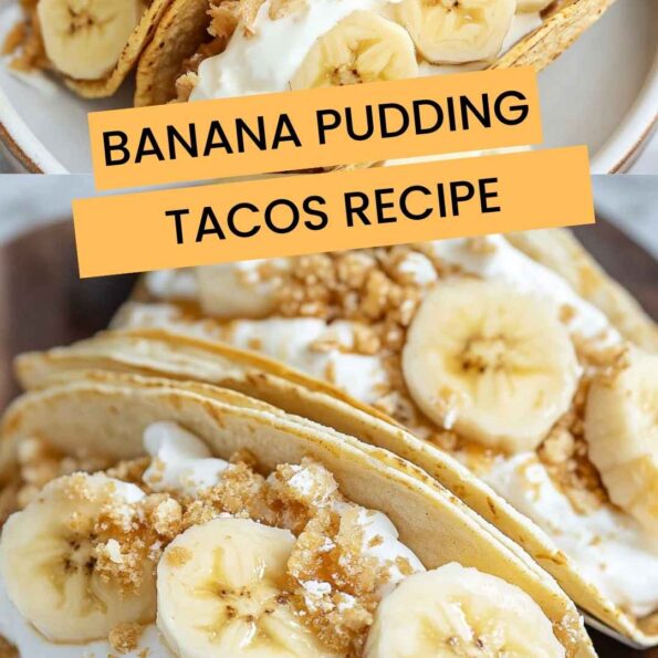 Banana Pudding Tacos Recipe