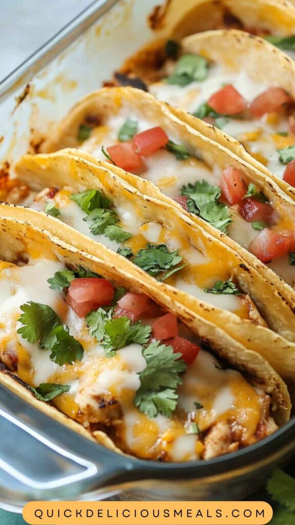 Best Baked Chicken Tacos Recipe