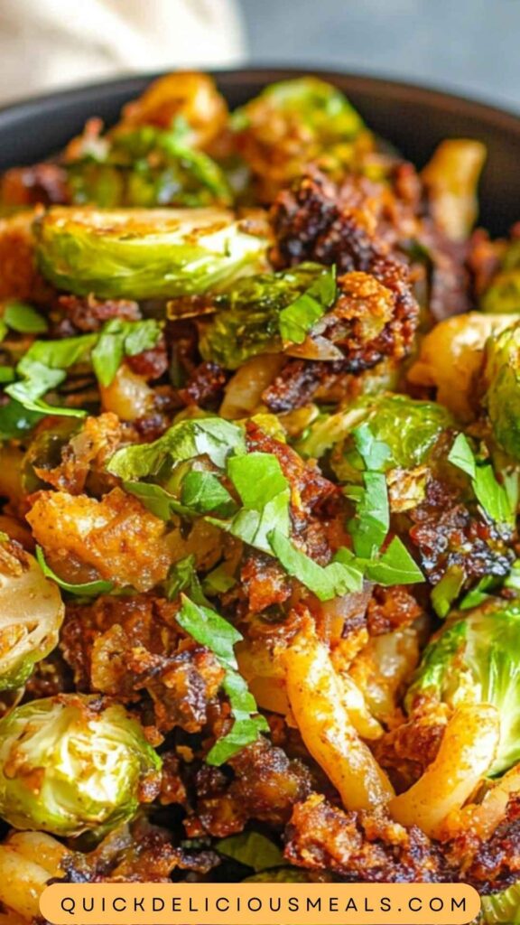 Best Taco Mac Brussel Sprouts Recipe