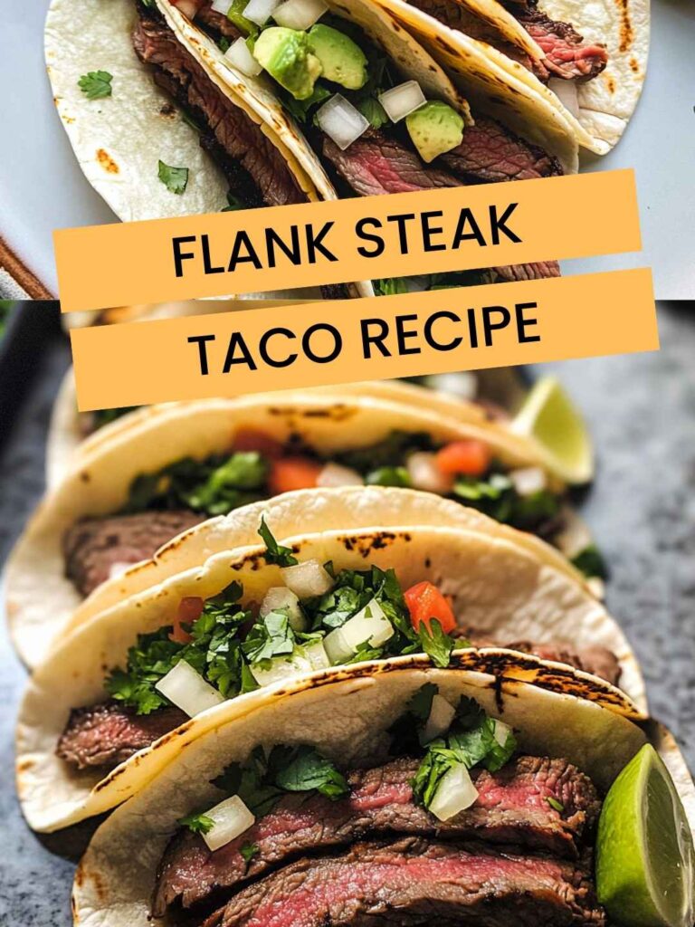 Flank Steak Taco Recipe