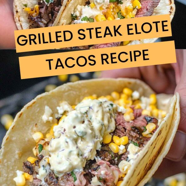 Grilled Steak Elote Tacos Recipe