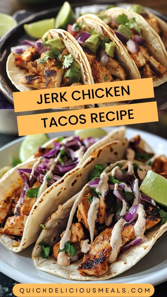 Jerk Chicken Tacos Recipe