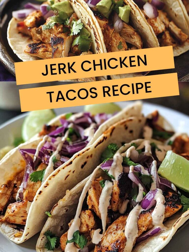 Jerk Chicken Tacos Recipe