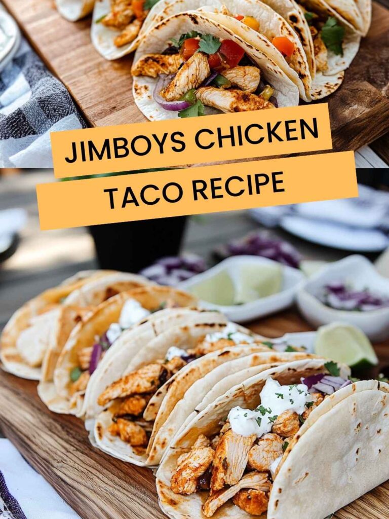 Jimboys Chicken Taco Recipe