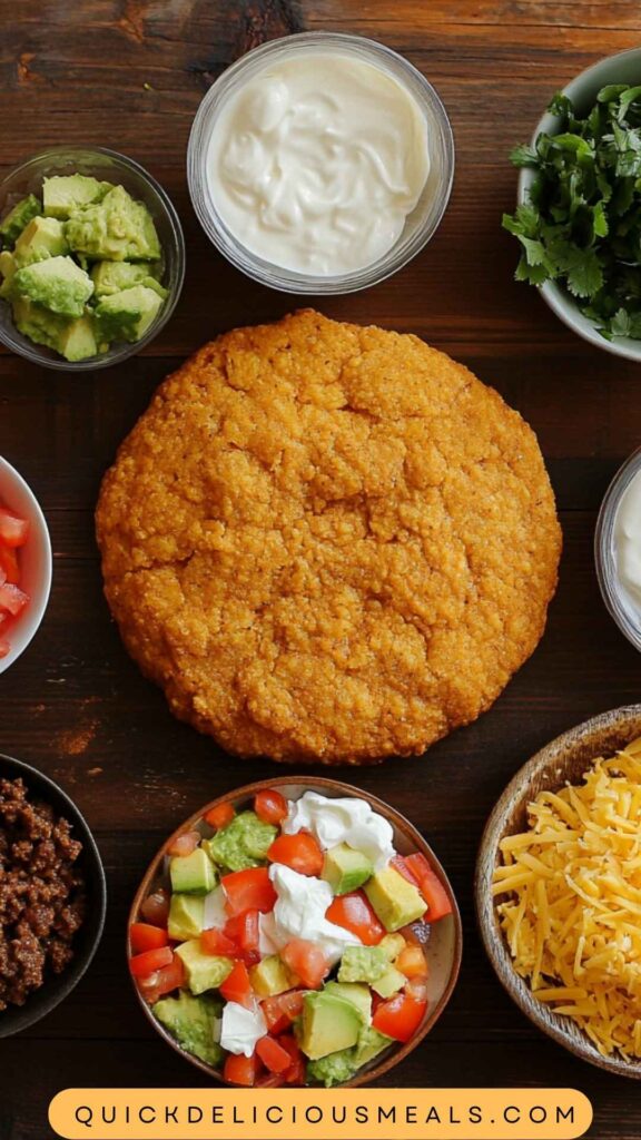 Navajo Taco Fry Bread Copycat Recipe