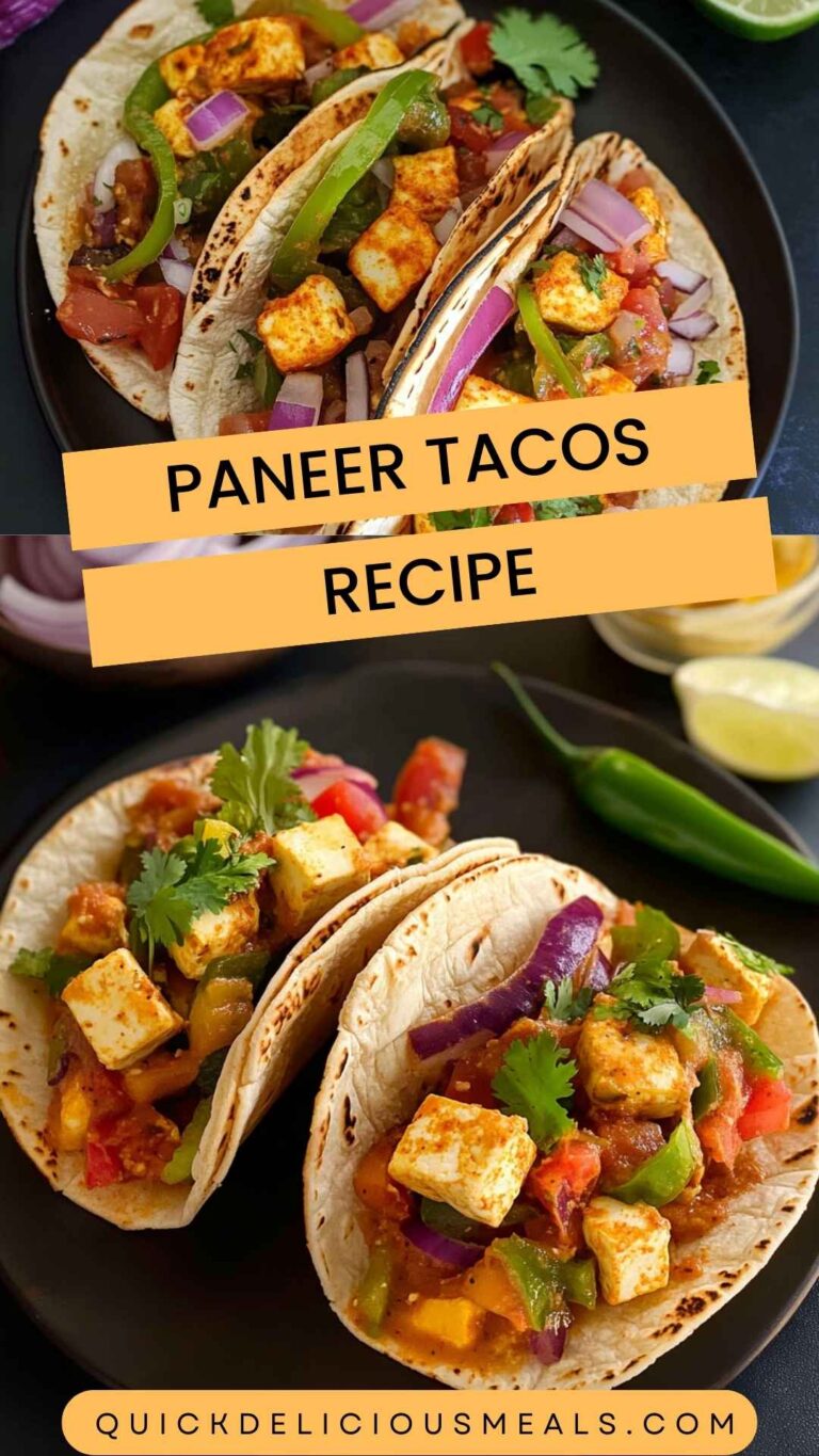 Paneer Tacos Recipe – Quick Delicious Meals