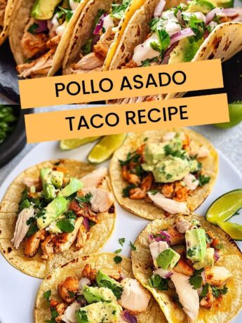 Pollo Asado Taco Recipe