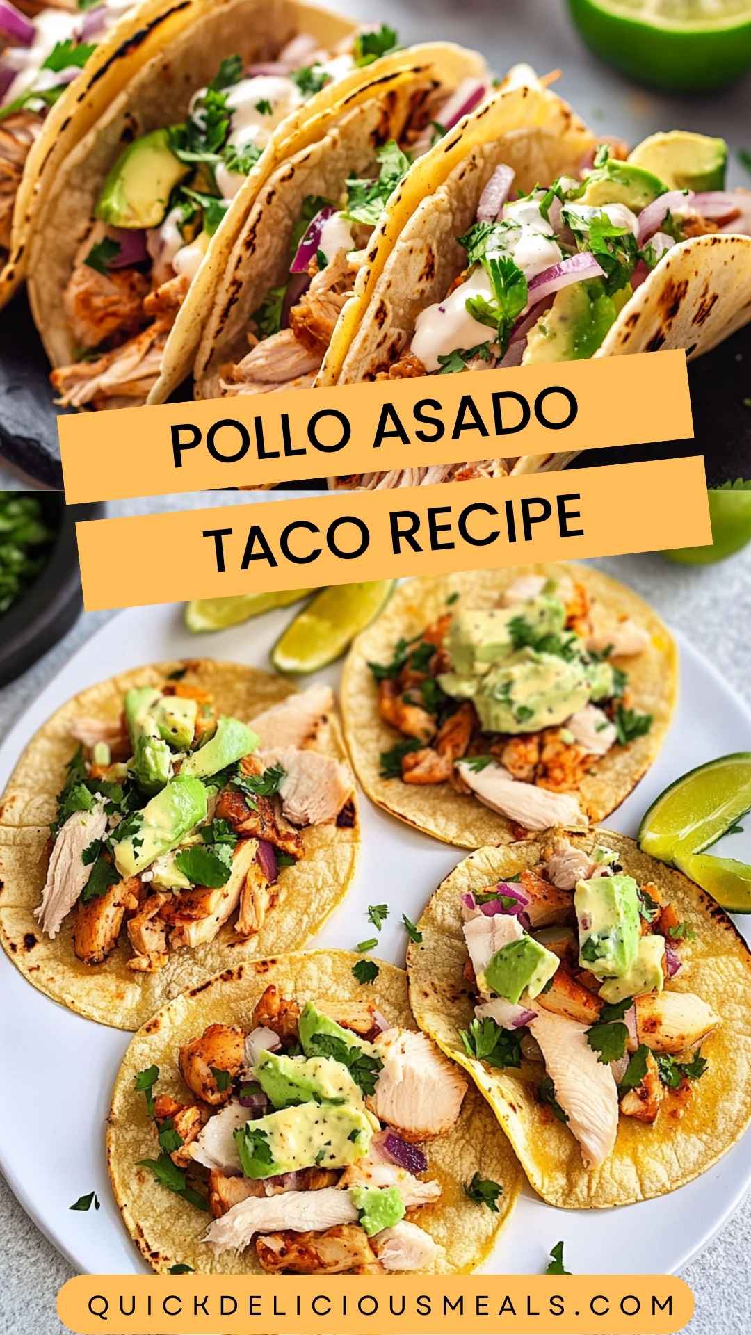 Pollo Asado Taco Recipe