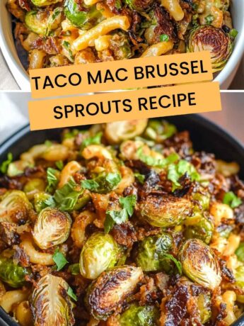 Taco Mac Brussel Sprouts Recipe