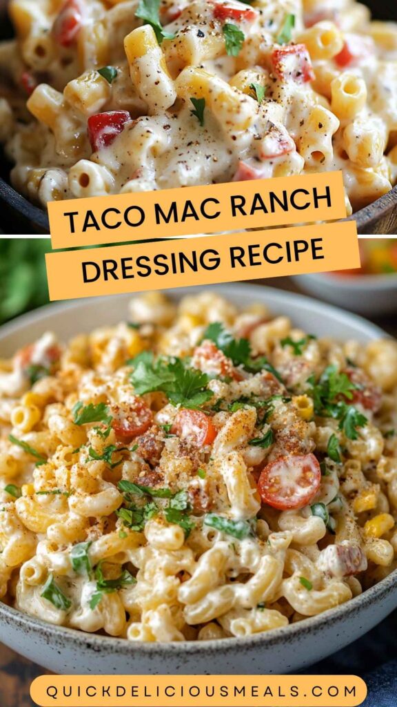 Taco Mac Ranch Dressing Recipe