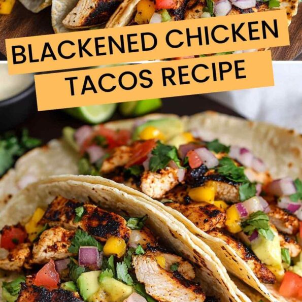 Blackened Chicken Tacos Recipe