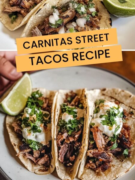 Carnitas Street Tacos Recipe