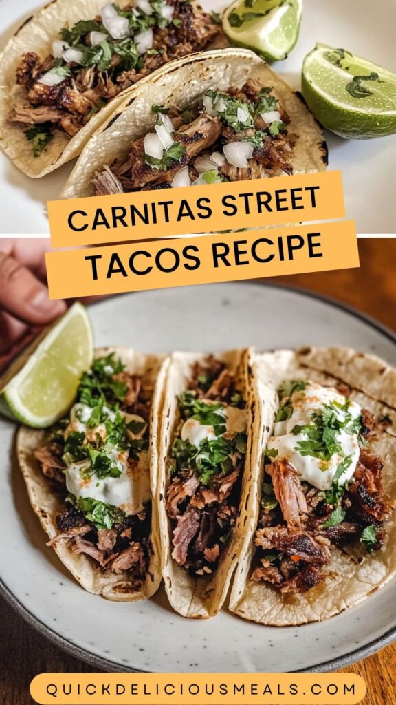 Carnitas Street Tacos Recipe