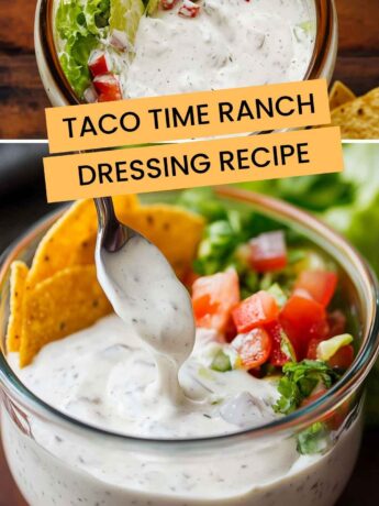 Taco Time Ranch Dressing Recipe