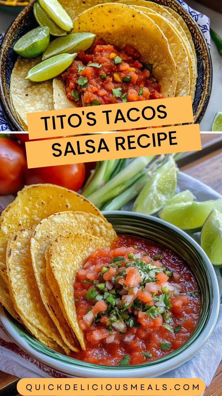 Tito’s Tacos Salsa Recipe – Quick Delicious Meals