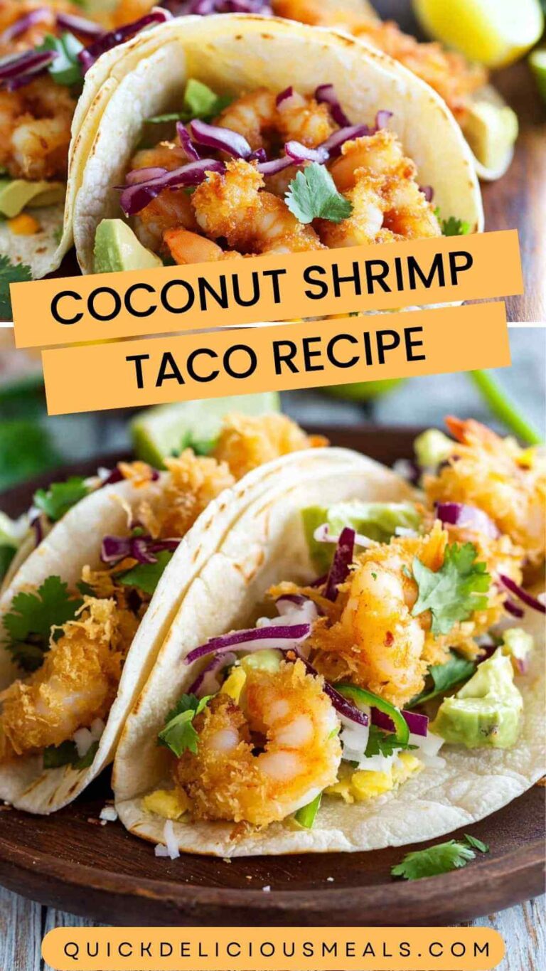 Coconut Shrimp Taco Recipe – Quick Delicious Meals