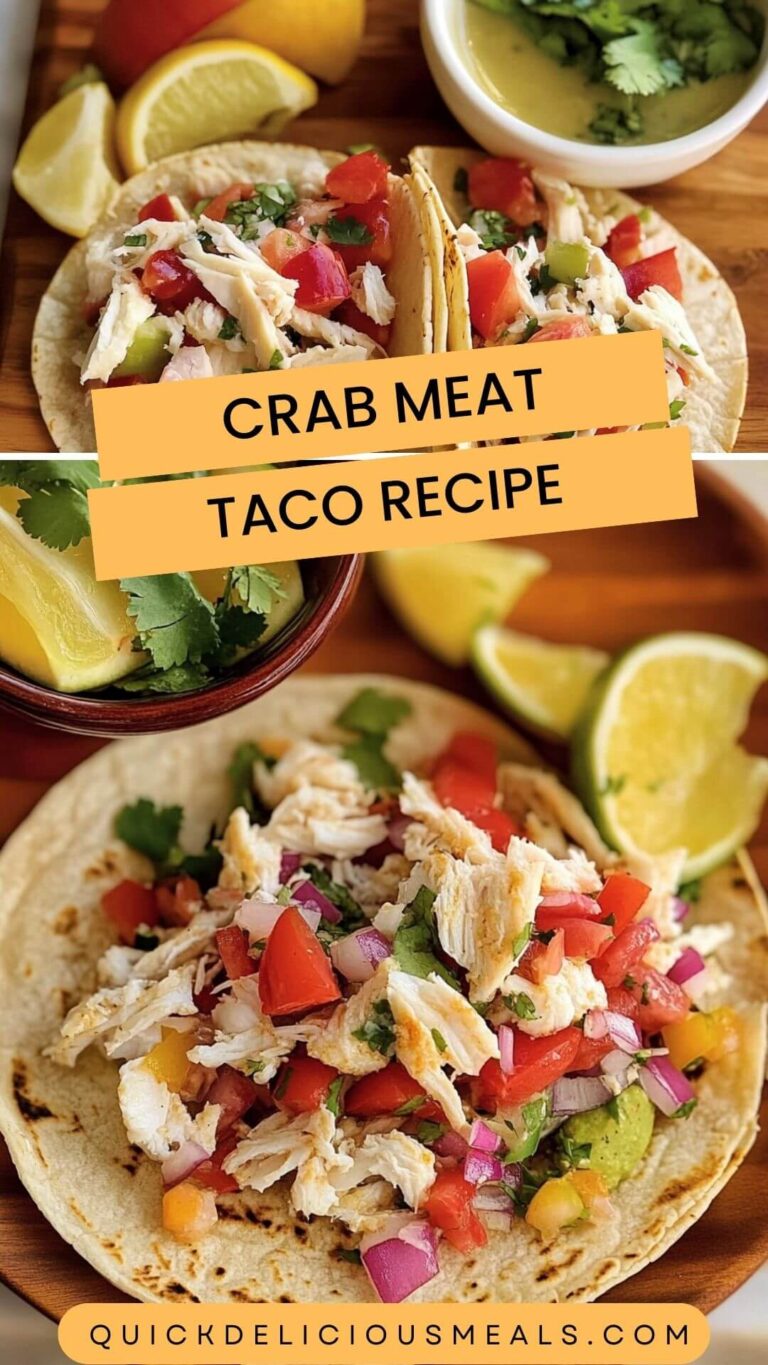 Crab Meat Taco Recipe – Quick Delicious Meals
