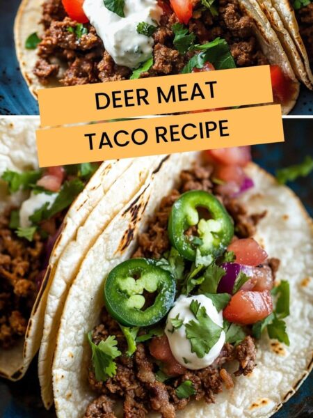 Deer Meat Taco Recipe