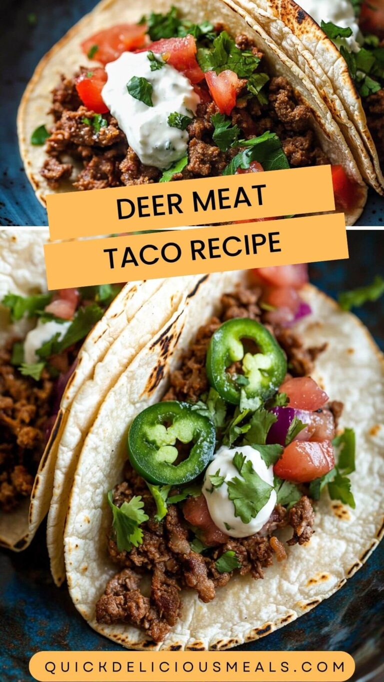Deer Meat Taco Recipe – Quick Delicious Meals