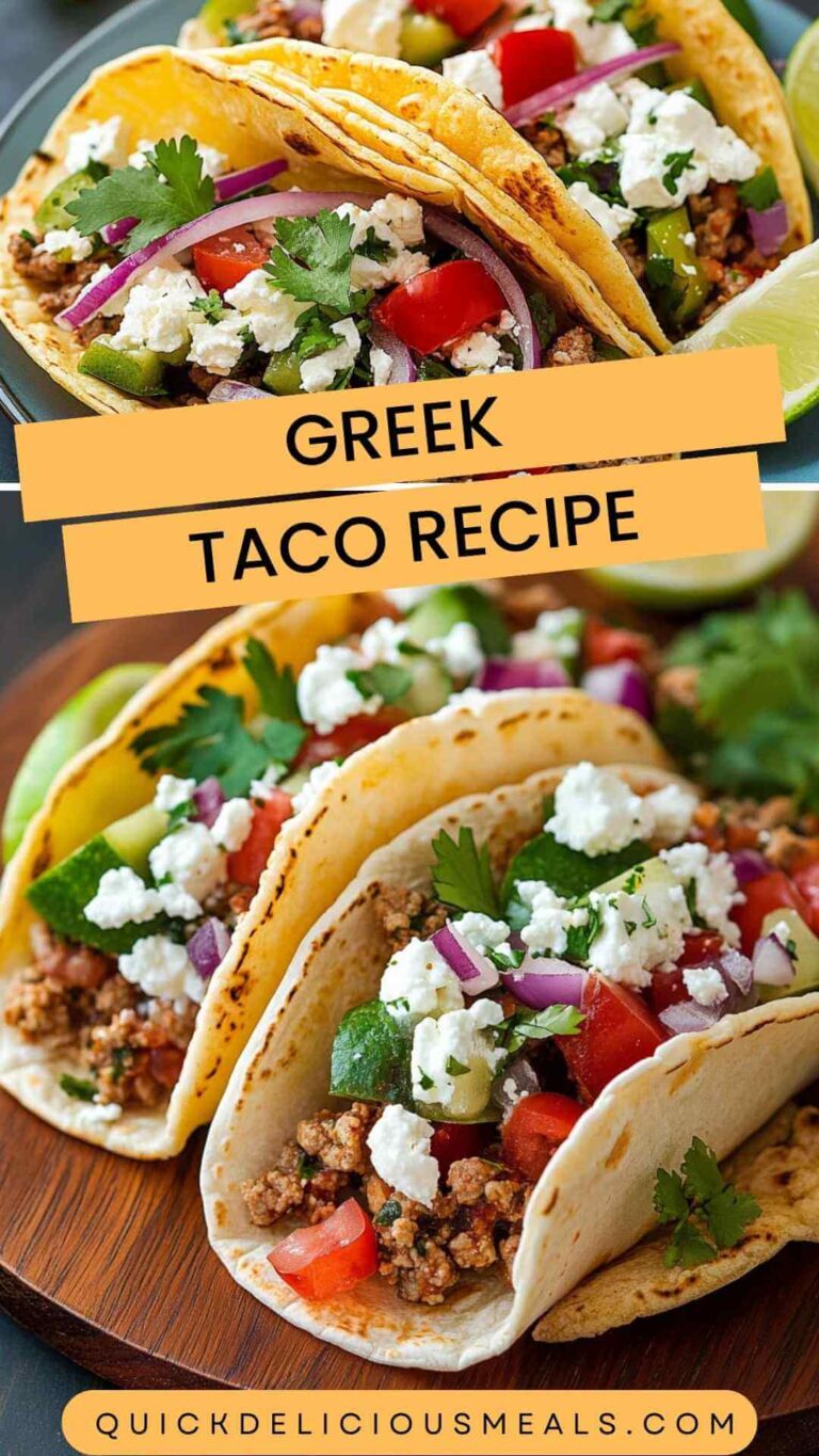 Greek Tacos Recipe – Quick Delicious Meals