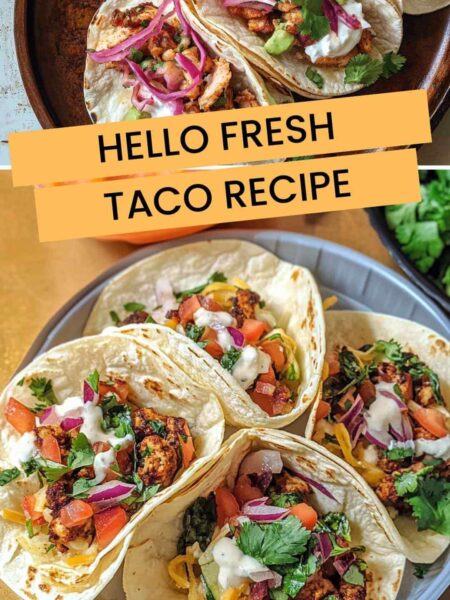 Hello Fresh Taco Recipe