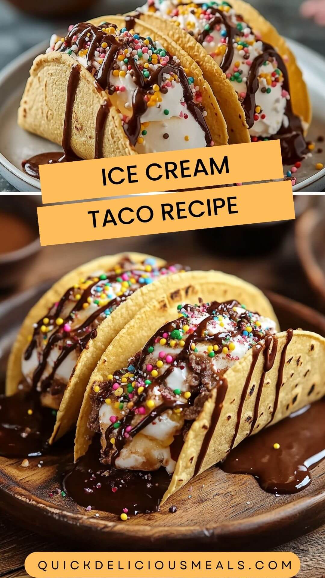 Ice Cream Taco Recipe