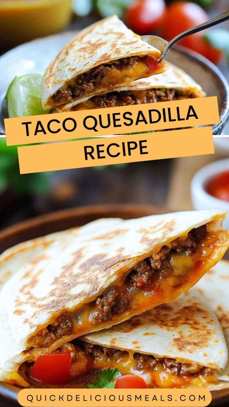 Taco Quesadilla Recipe – Quick Delicious Meals
