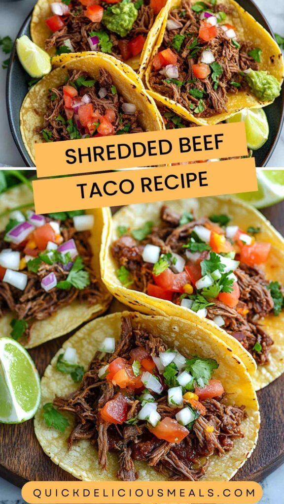 Shredded Beef Taco Recipe