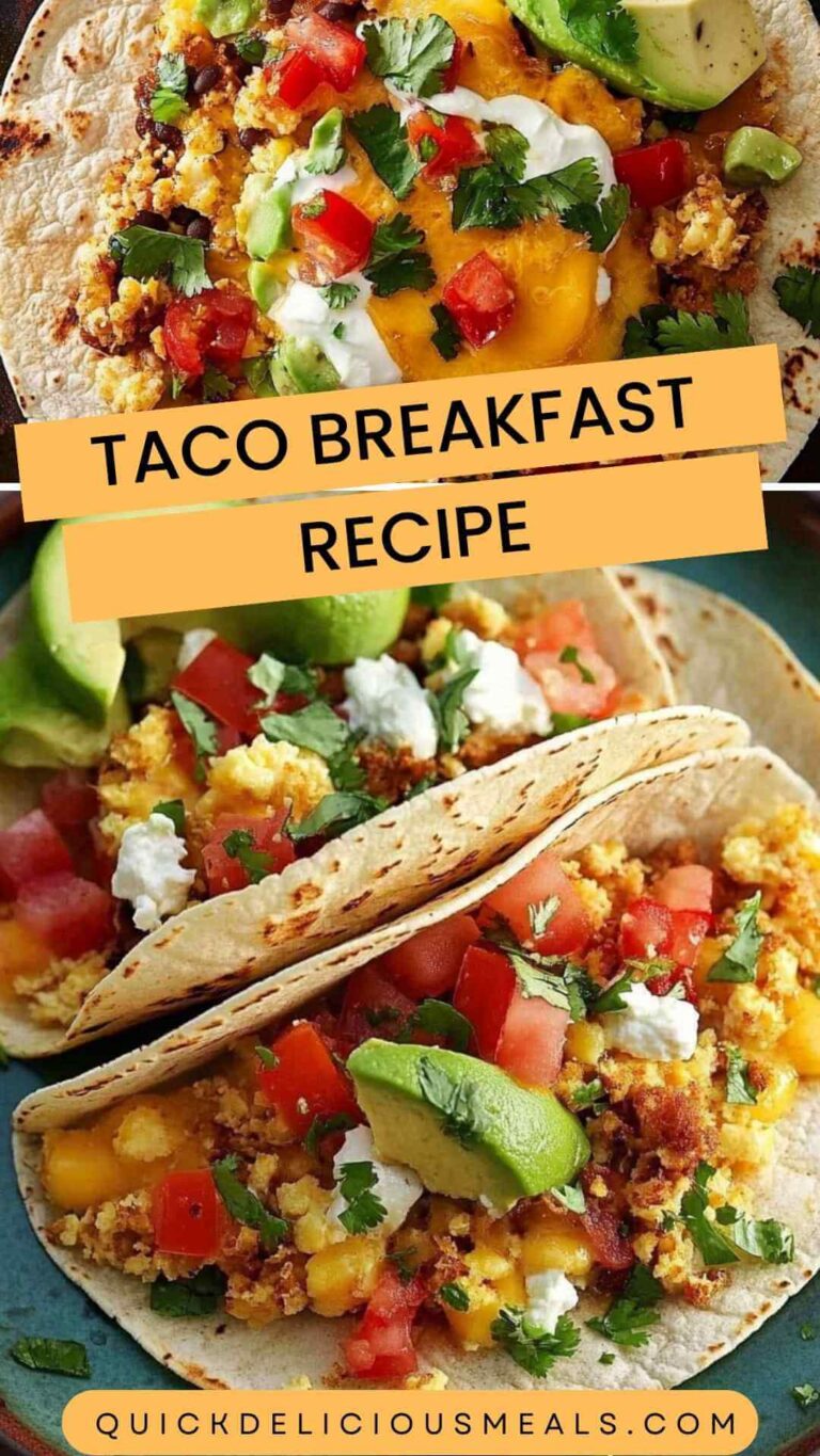 Taco Breakfast Recipe – Quick Delicious Meals