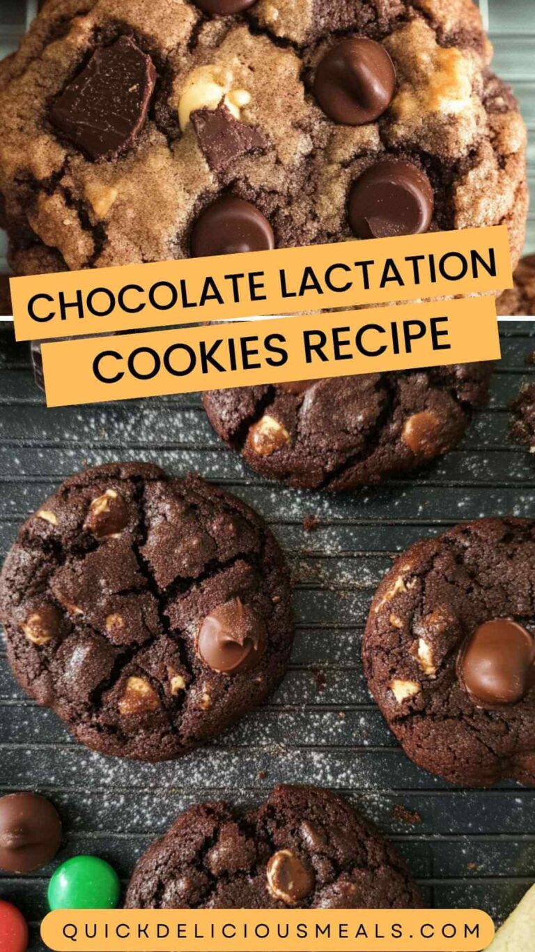 Chocolate Lactation Cookies Recipe – Quick Delicious Meals