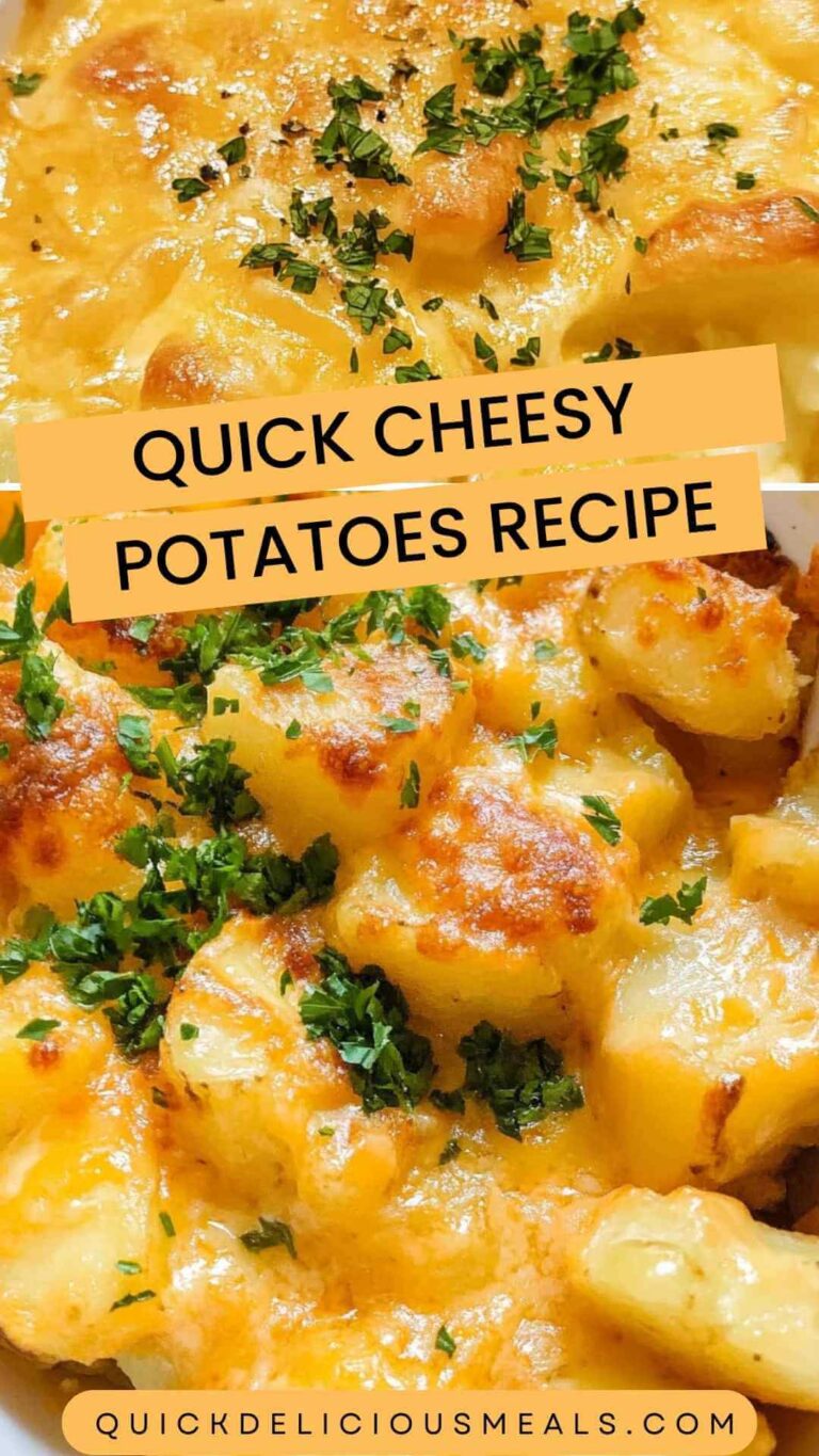 Quick Cheesy Potatoes Recipe – Quick Delicious Meals