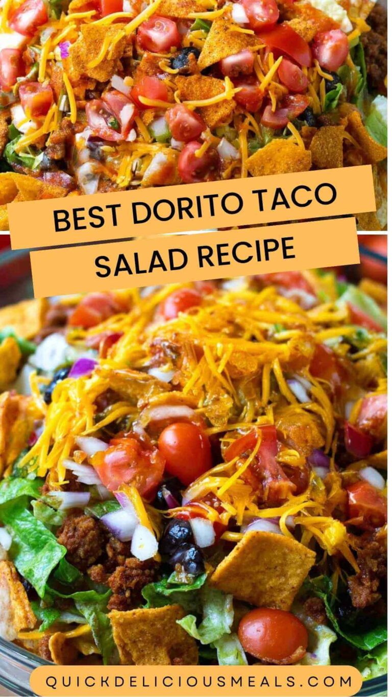Best Dorito Taco Salad Recipe – Quick Delicious Meals