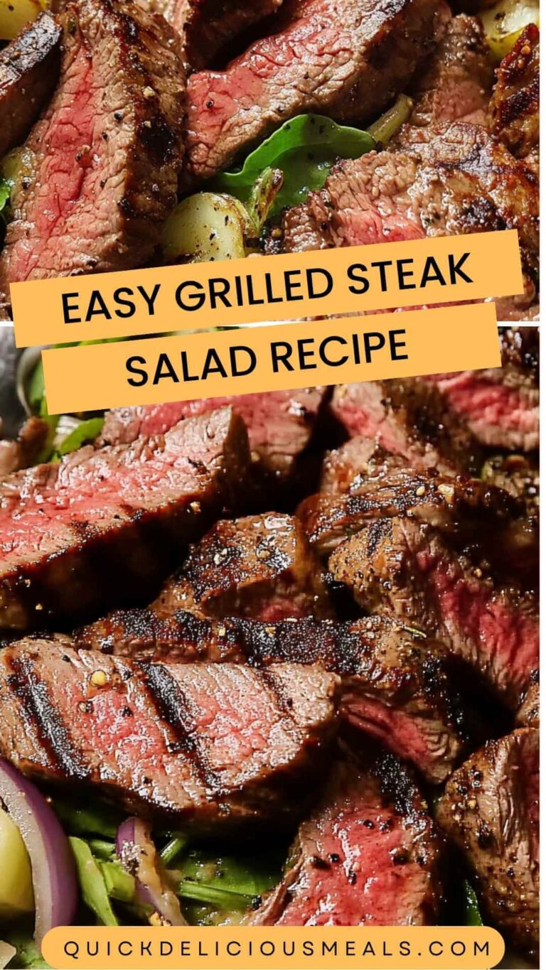 Easy Grilled Steak Salad Recipe – Quick Delicious Meals