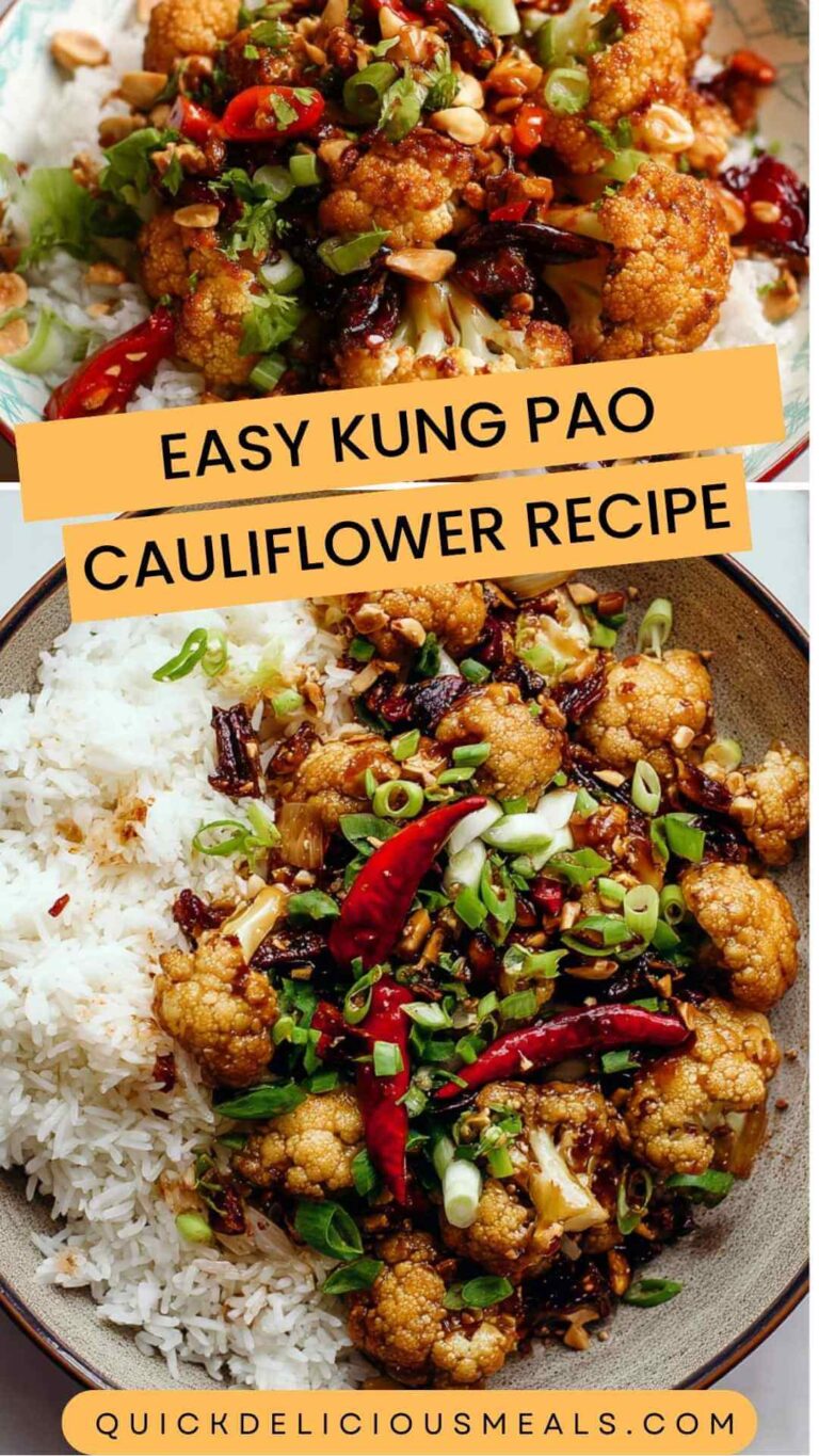Easy Kung Pao Cauliflower Recipe – Quick Delicious Meals