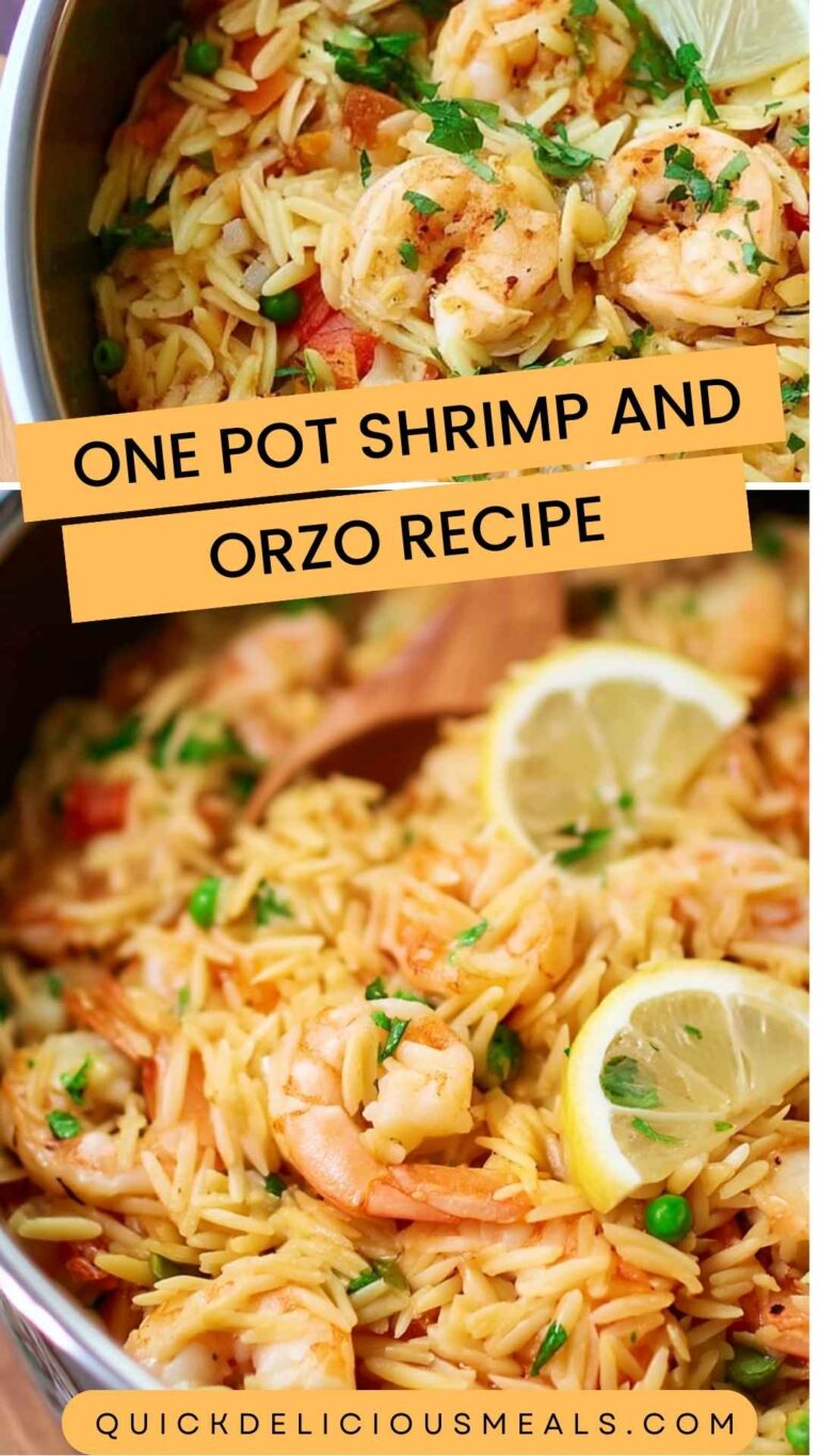 One Pot Shrimp And Orzo Recipe – Quick Delicious Meals